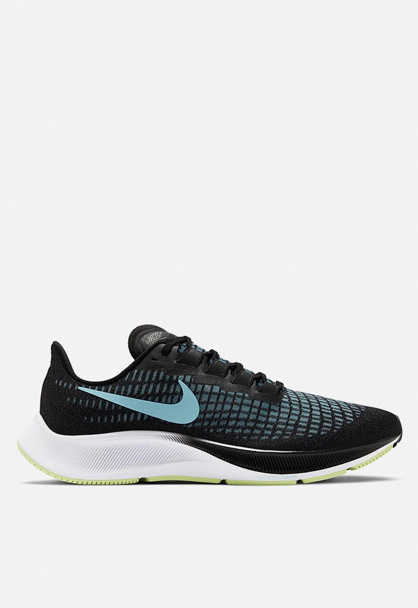 Nike - Air Zoom Pegasus 37 - black / glacier ice-barely volt-white