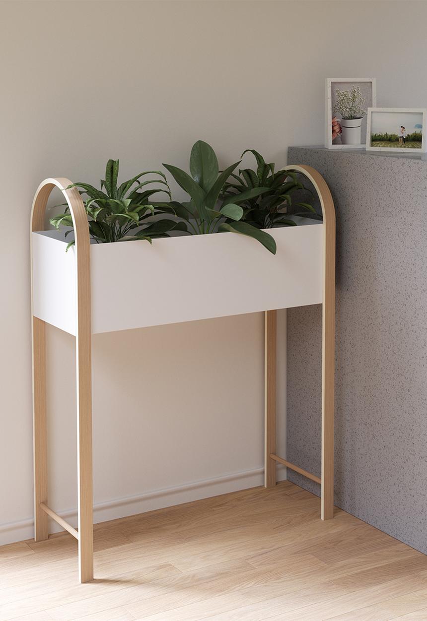 Umbra - Grove planter - white