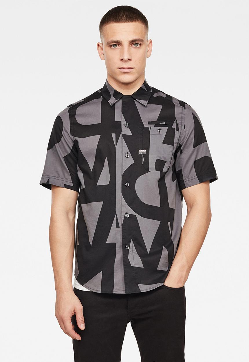 G-STAR - Bristum one pocket service straight cut shirt - multi