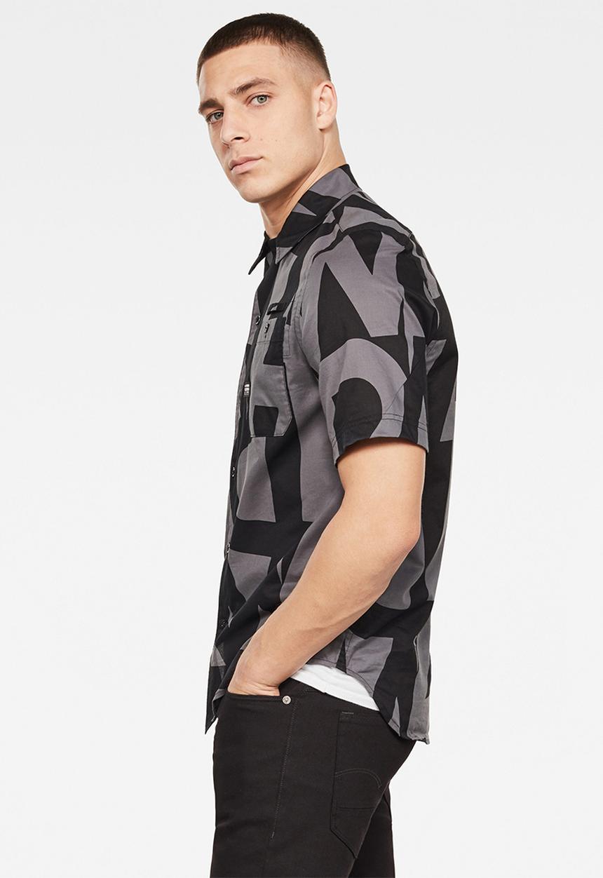 G-STAR - Bristum one pocket service straight cut shirt - multi