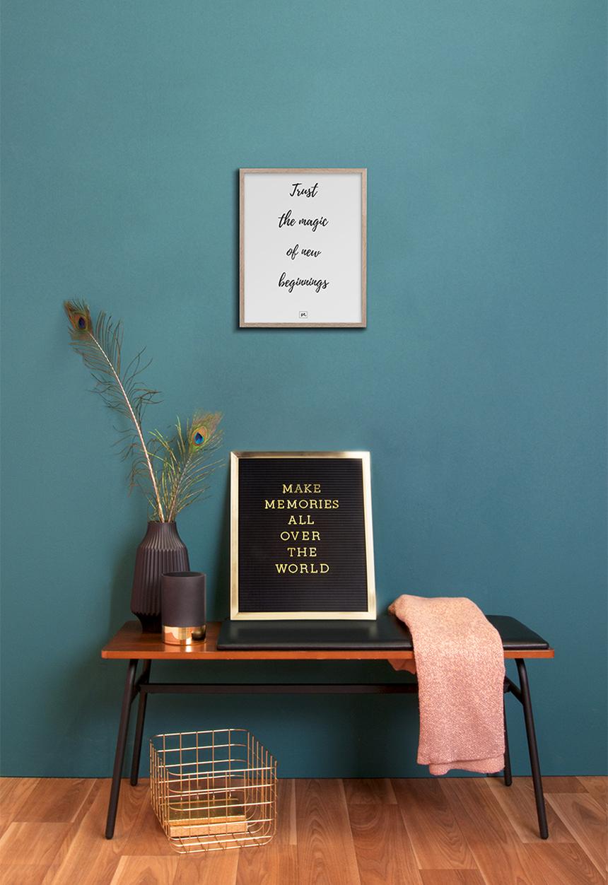 Present Time - Ritzy photo frame small - wood