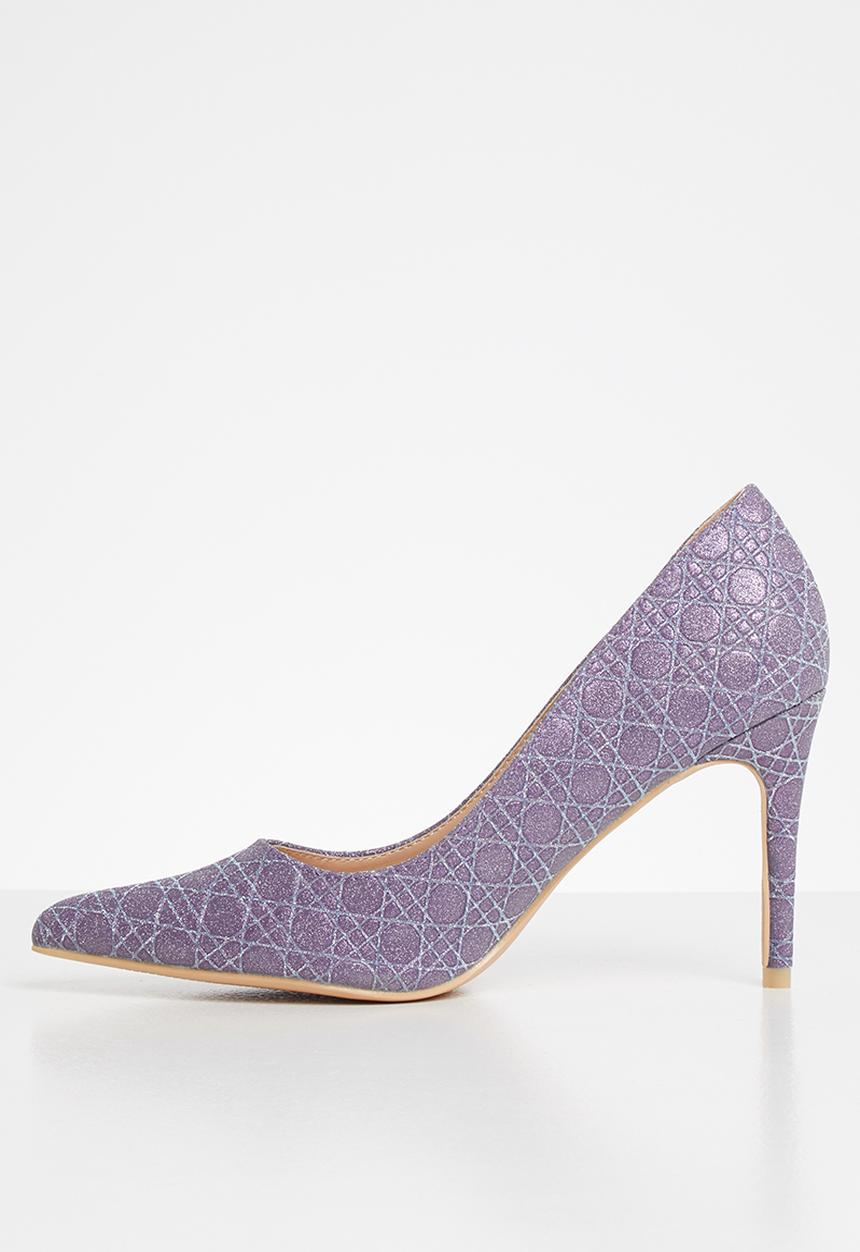 Miss Black - Apollo heel - lilac