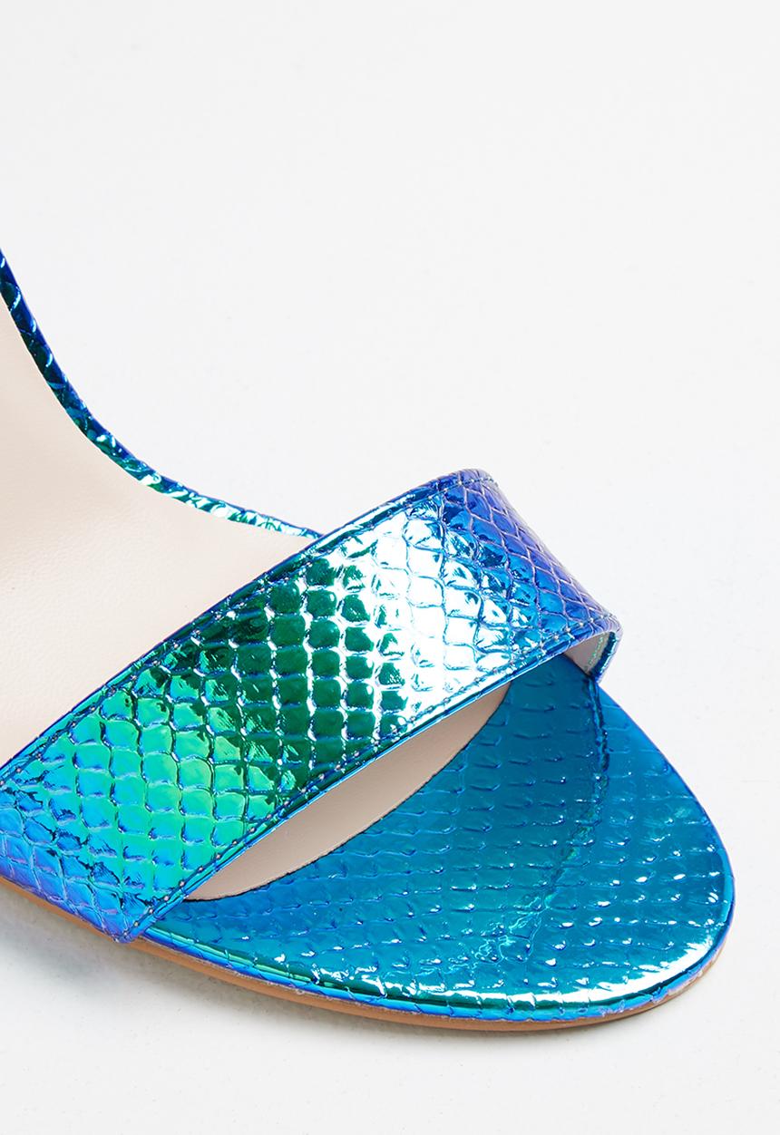 Miss Black - Cosmopolitan heel - blue