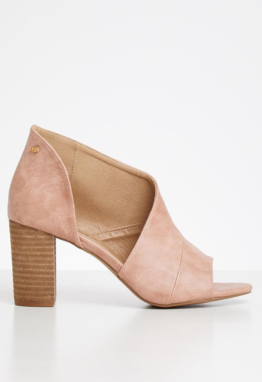 Miss Black - Tinos heel - pink