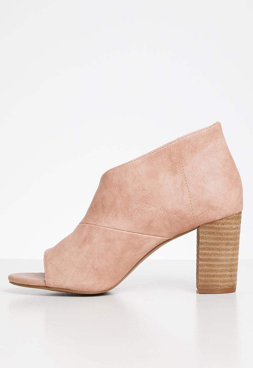 Miss Black - Tinos heel - pink