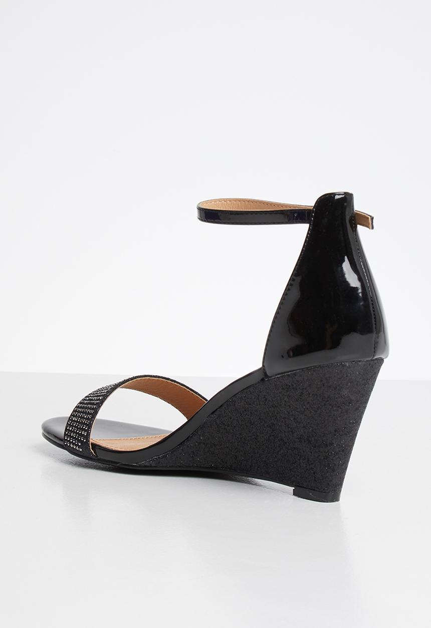 Miss Black - Fippy wedge - black