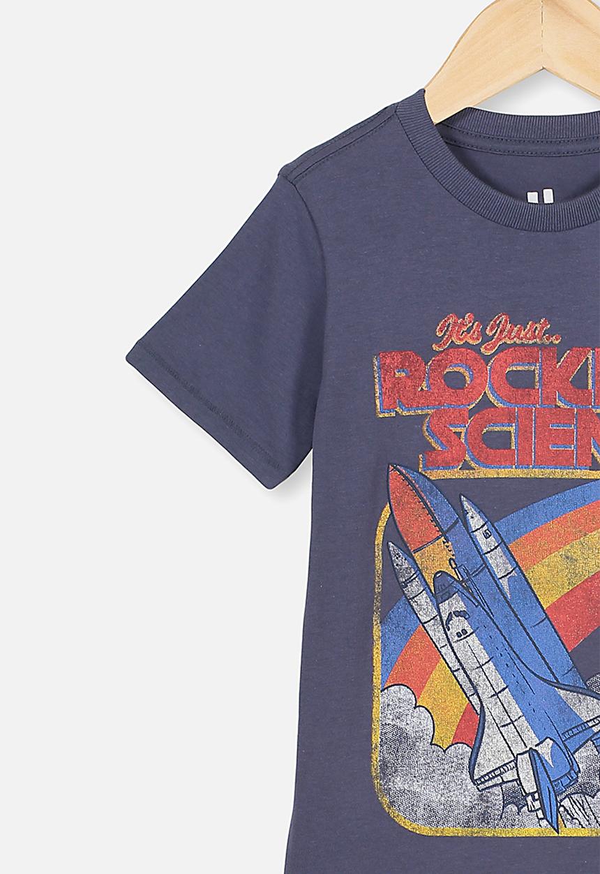 Cotton On - Max short sleeve tee - navy 