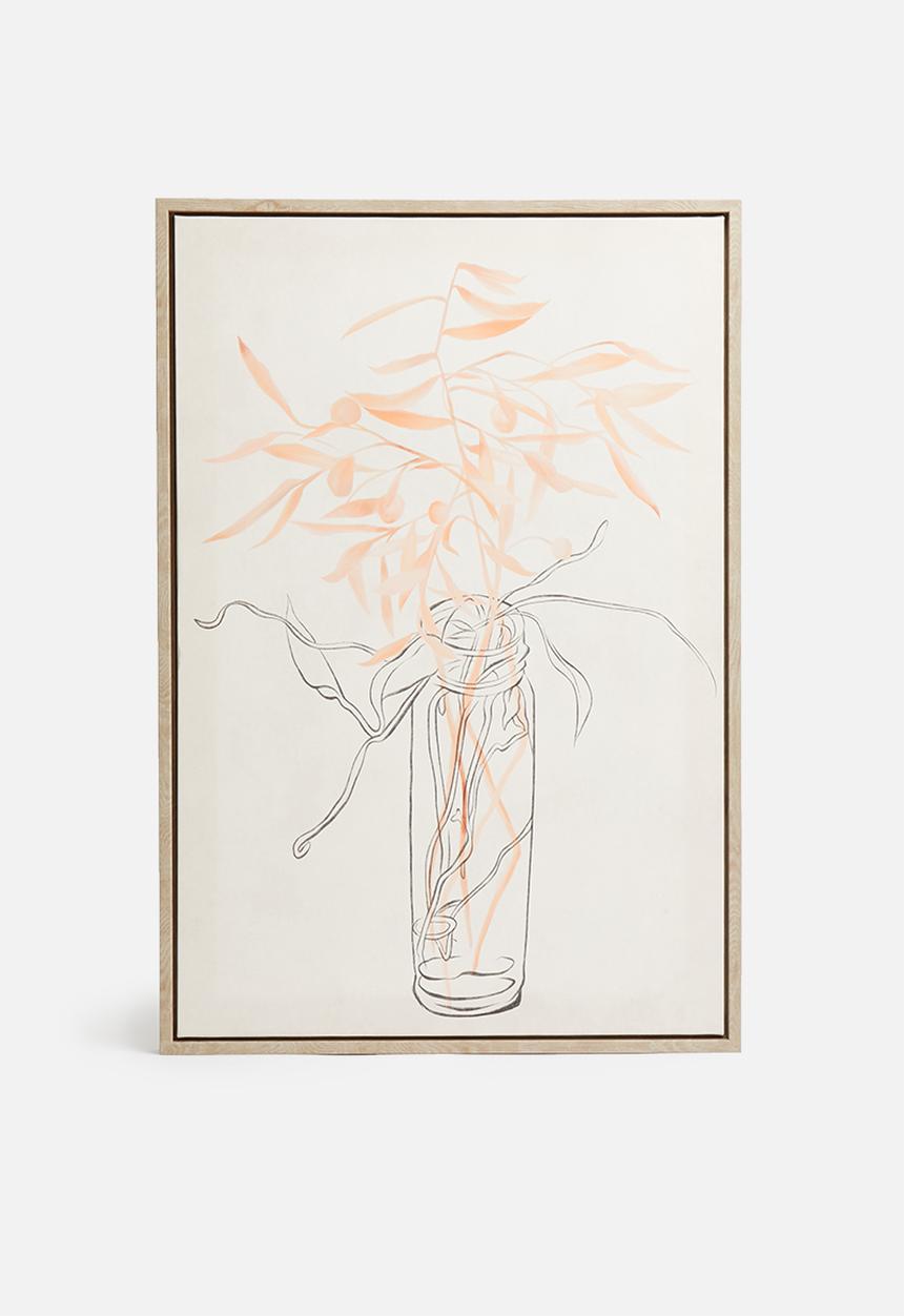Hertex Haus - Misty framed artwork - 45x65