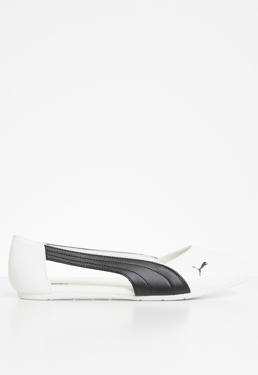 PUMA - Basic ballerina cut out zadp - puma white/puma black