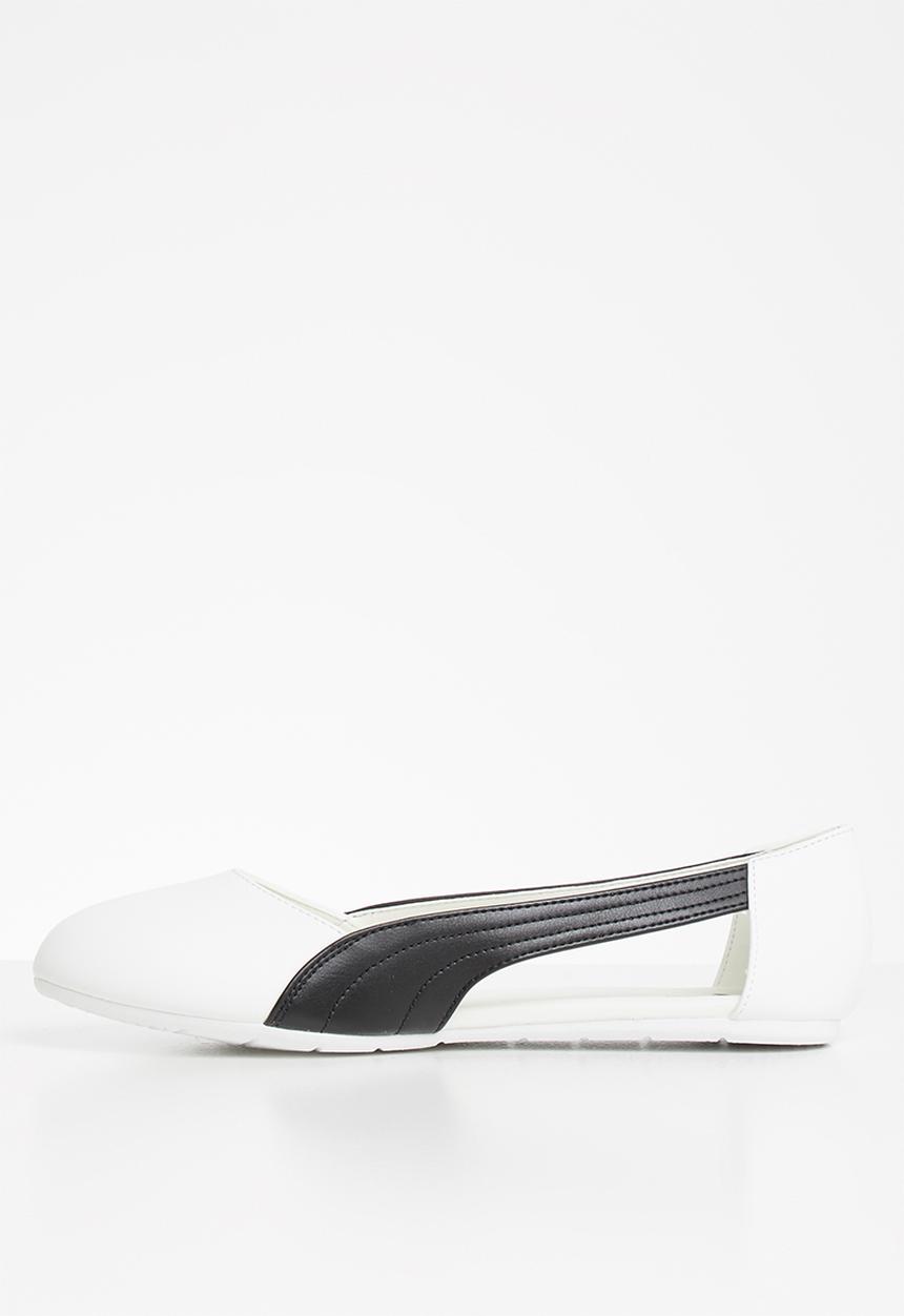 PUMA - Basic ballerina cut out zadp - puma white/puma black