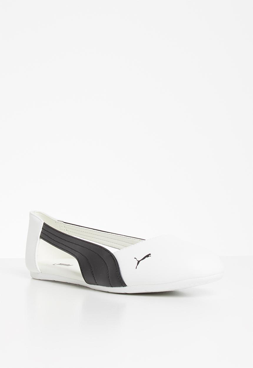 PUMA - Basic ballerina cut out zadp - puma white/puma black