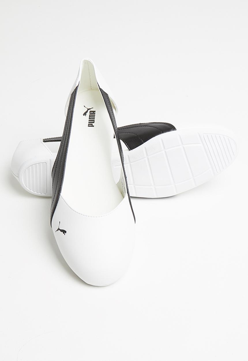 PUMA - Basic ballerina cut out zadp - puma white/puma black