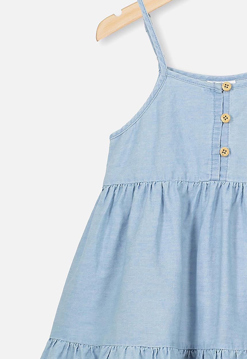 Cotton On - Mackenzie sleeveless dress - light blue