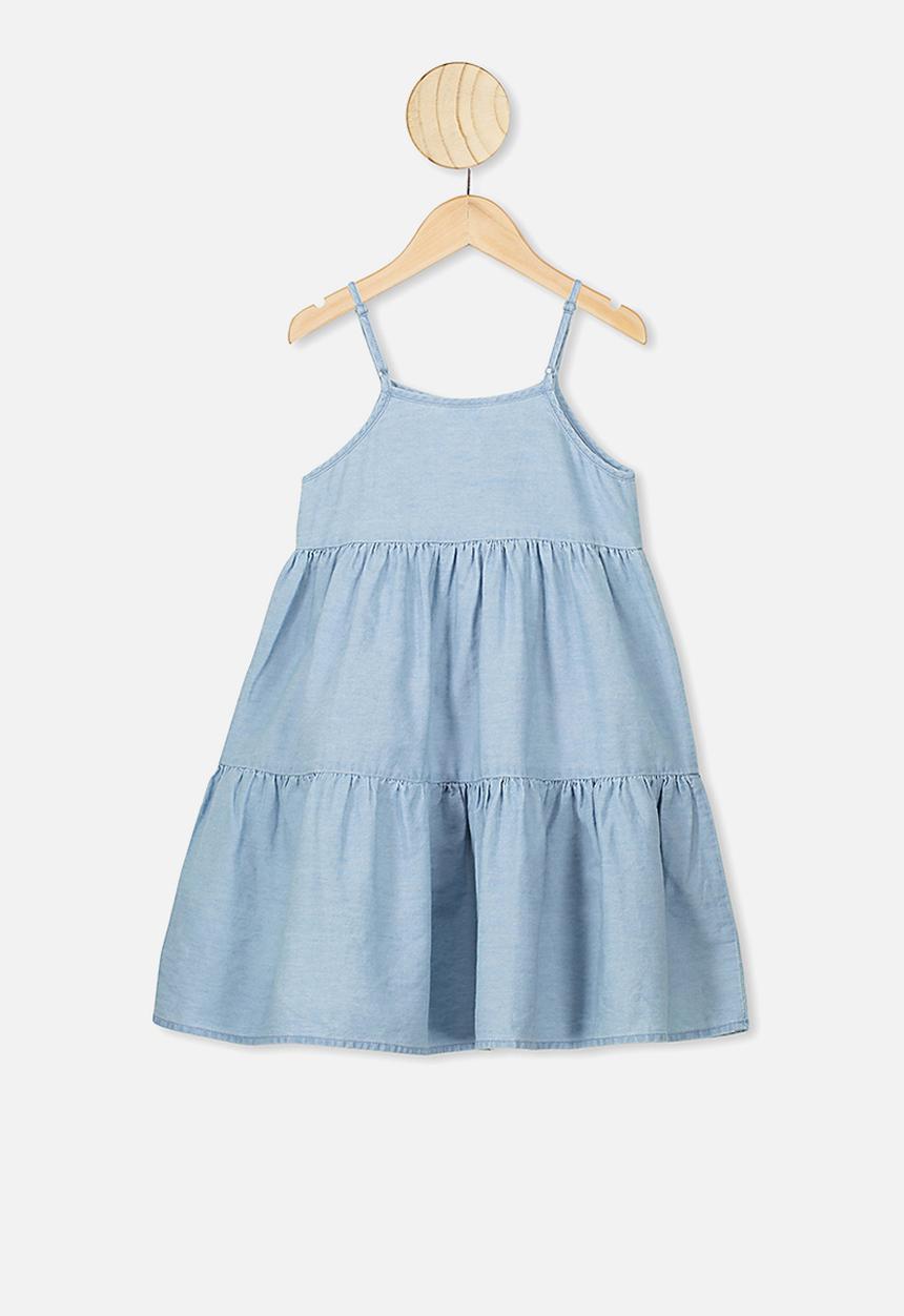 Cotton On - Mackenzie sleeveless dress - light blue