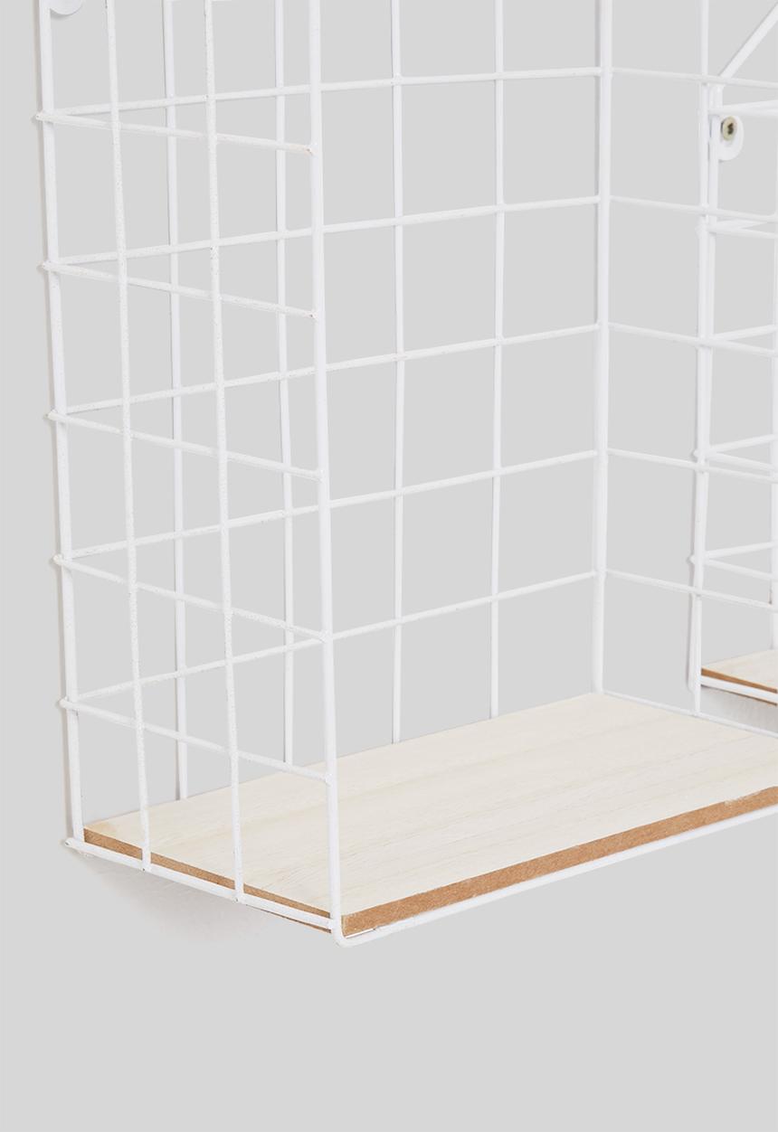 H&S - Metal house display rack set of 3- white