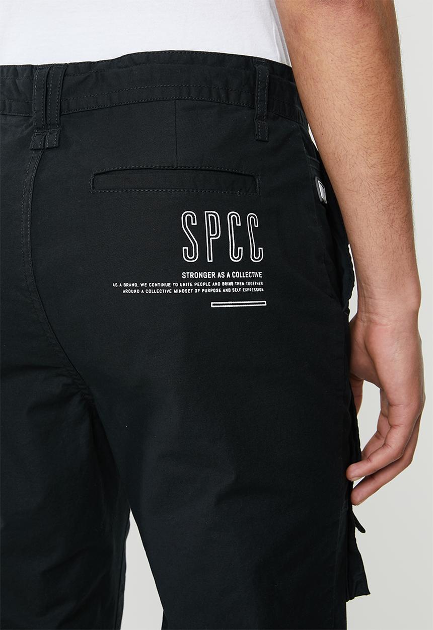 S.P.C.C - Harrow premium utility woven bottoms - black