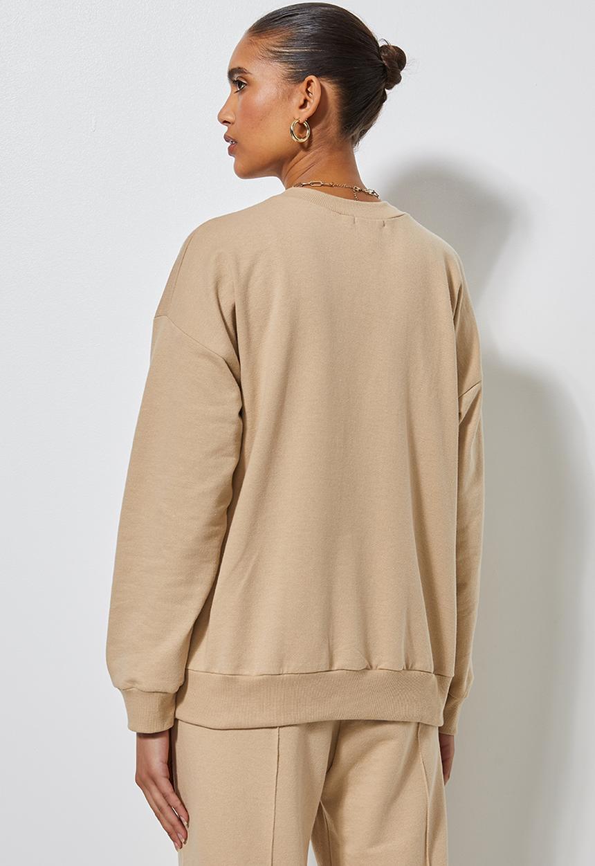 Superbalist - Crew neck sweat - toffee