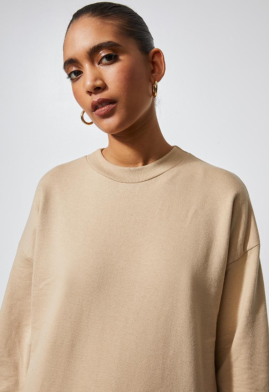 Superbalist - Crew neck sweat - toffee