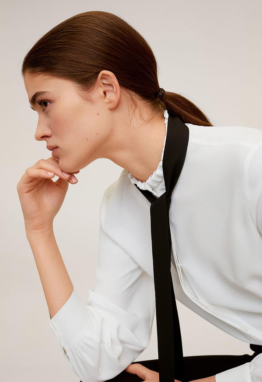 MANGO - Ava blouse - white