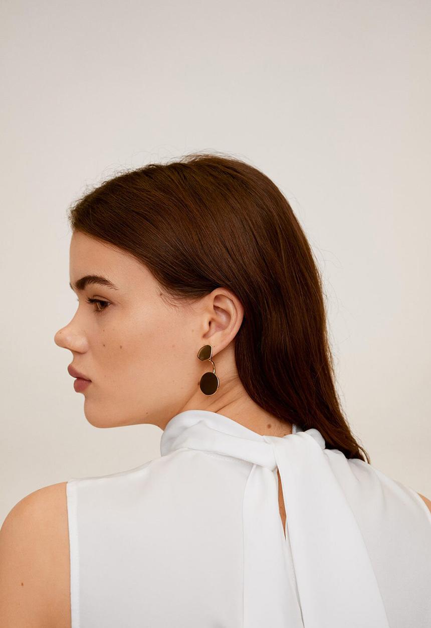 MANGO - Empire blouse - white
