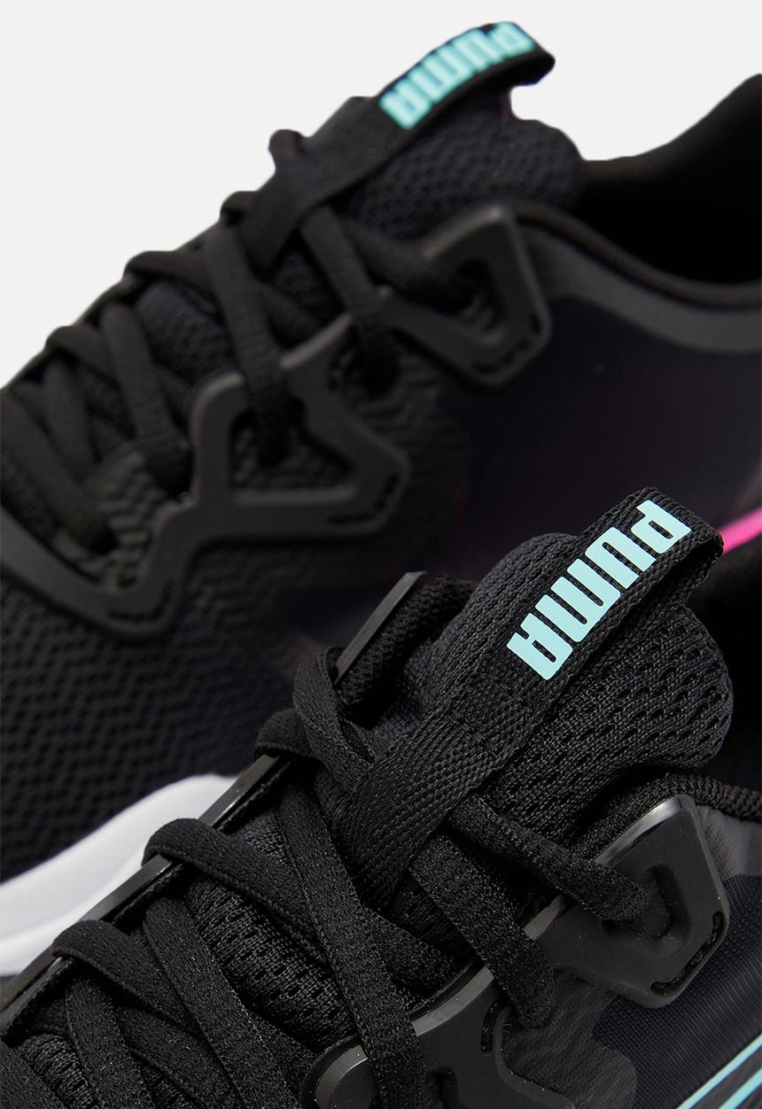 PUMA - Zone XT - black / white-luminous pink-aruba blue
