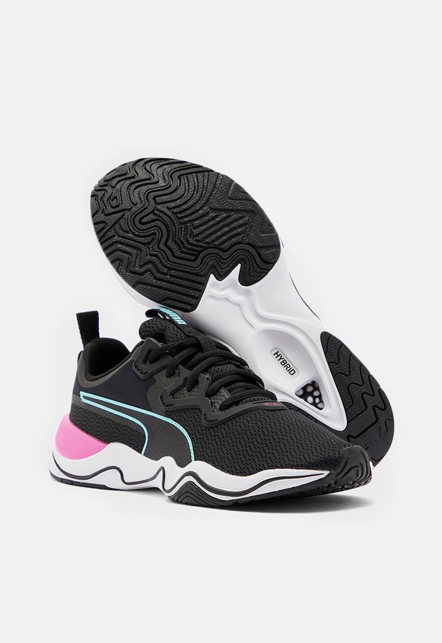 PUMA - Zone XT - black / white-luminous pink-aruba blue