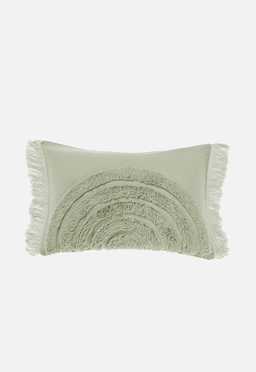 Linen House - Daybreak cushion cover - wasabi