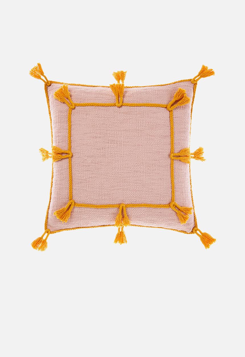 Linen House - Hannah cushion cover - petal