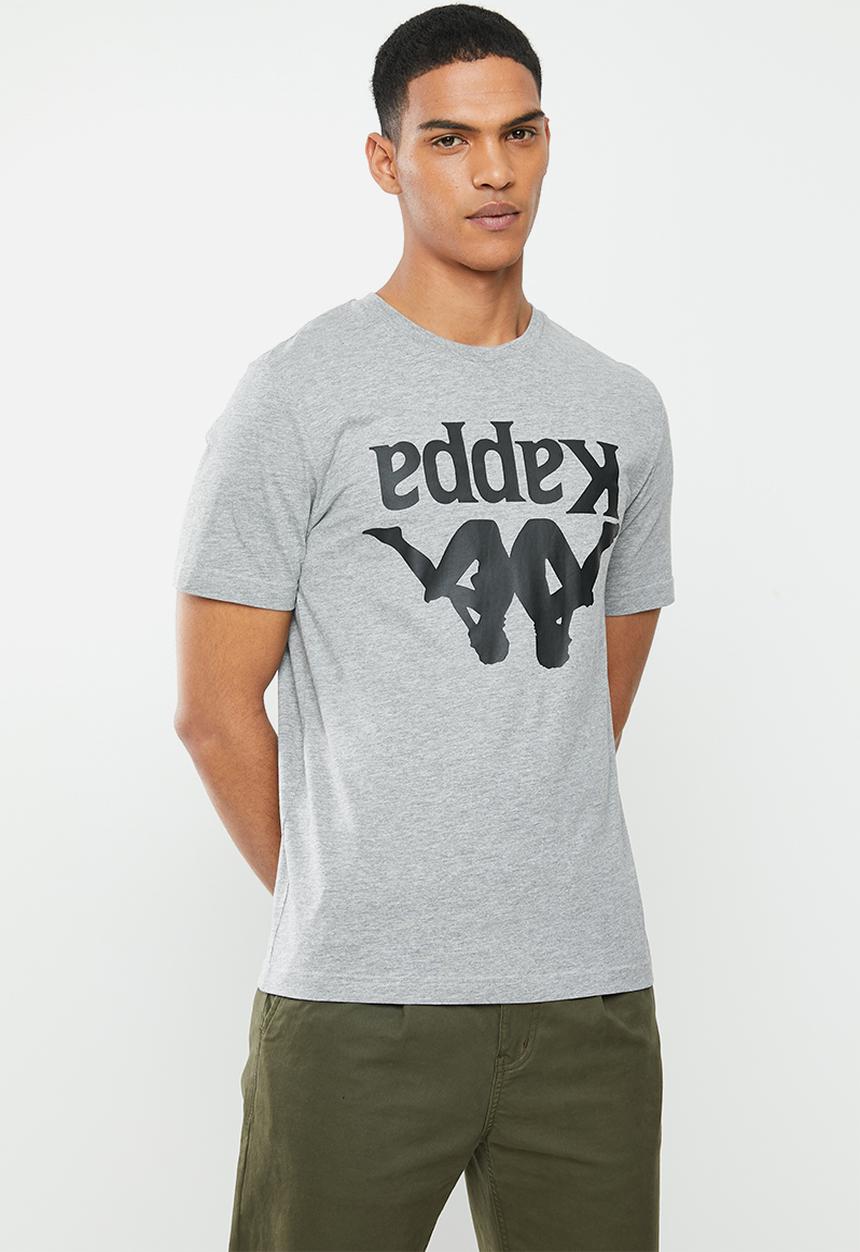 KAPPA - Authentic carai 931 tee - grey & black 