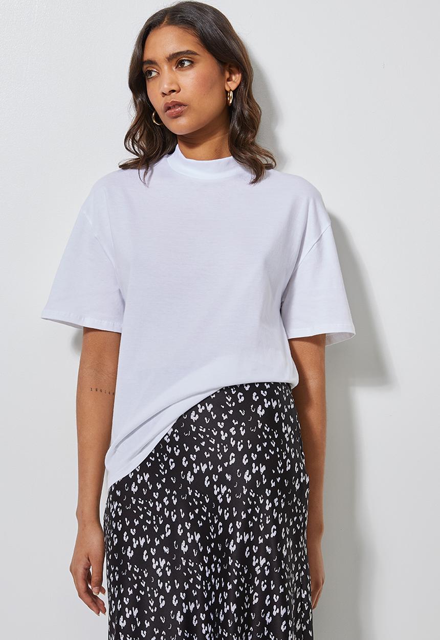 Superbalist - Easy fit tee - white