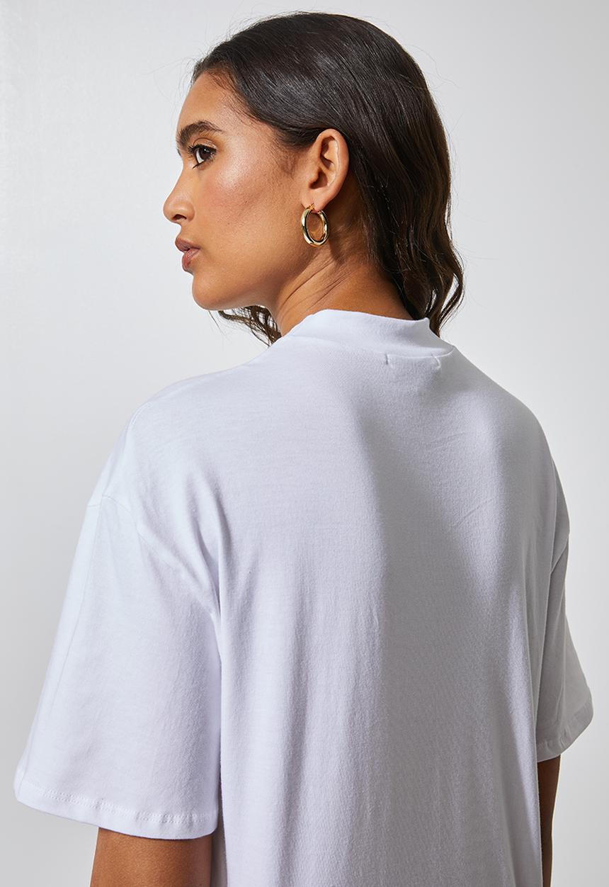 Superbalist - Easy fit tee - white