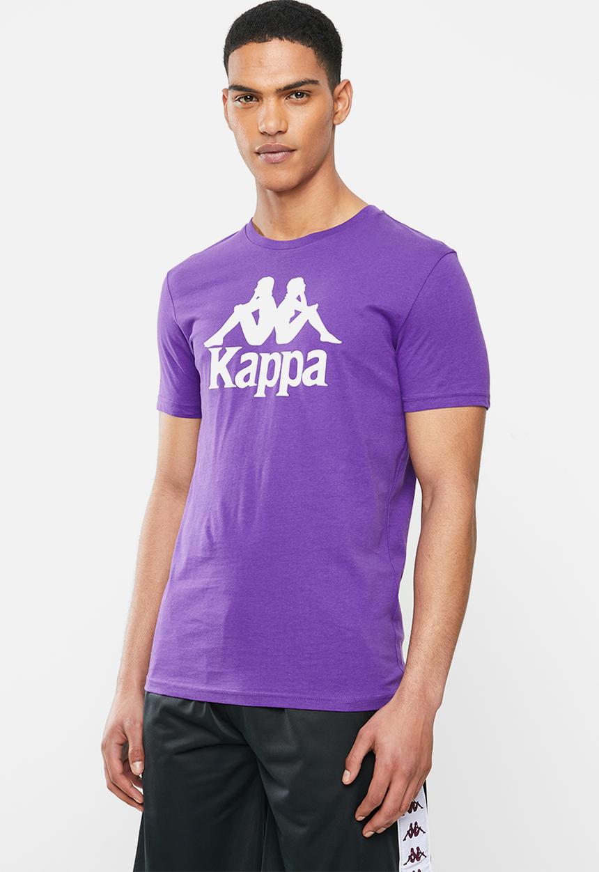 KAPPA - Authentic estessi 991 tee - purple & white 