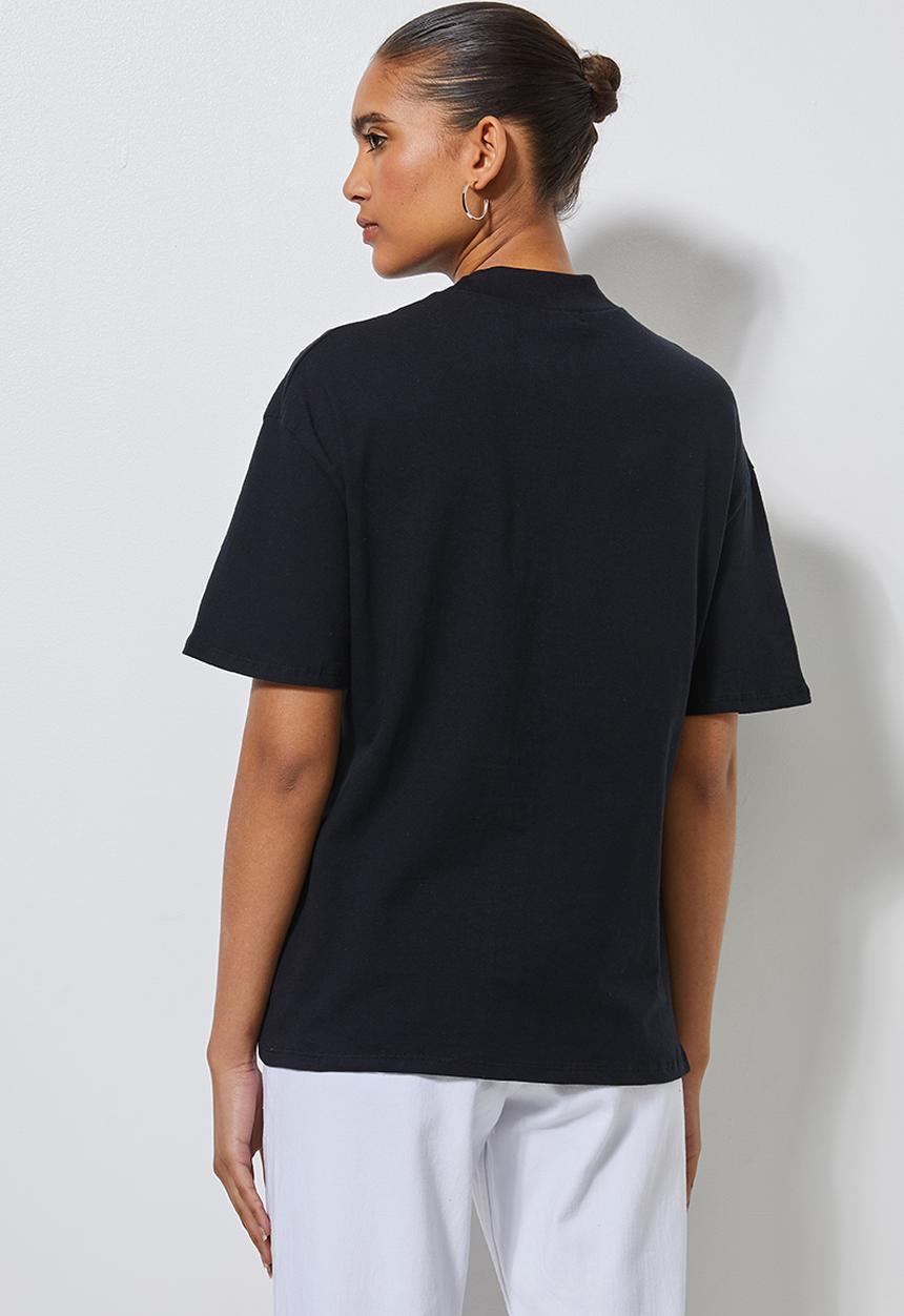 Superbalist - Easy fit tee - black