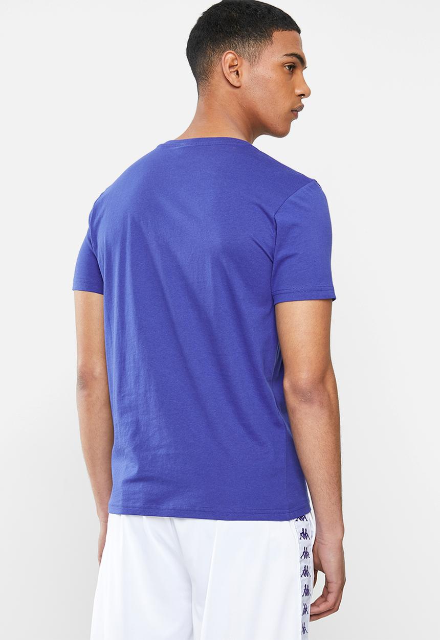 KAPPA - Authentic estessi a11 tee - blue & white 