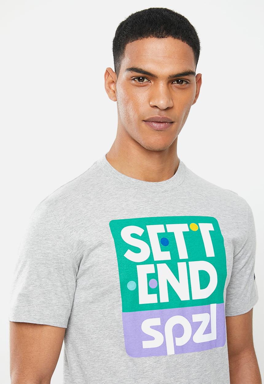 adidas Originals - Graphic short sleeve tee - grey