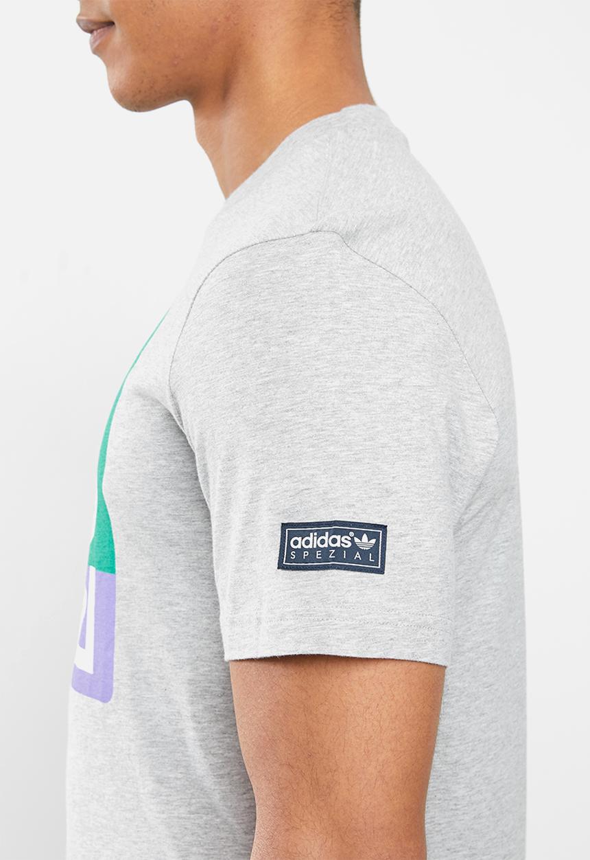 adidas Originals - Graphic short sleeve tee - grey