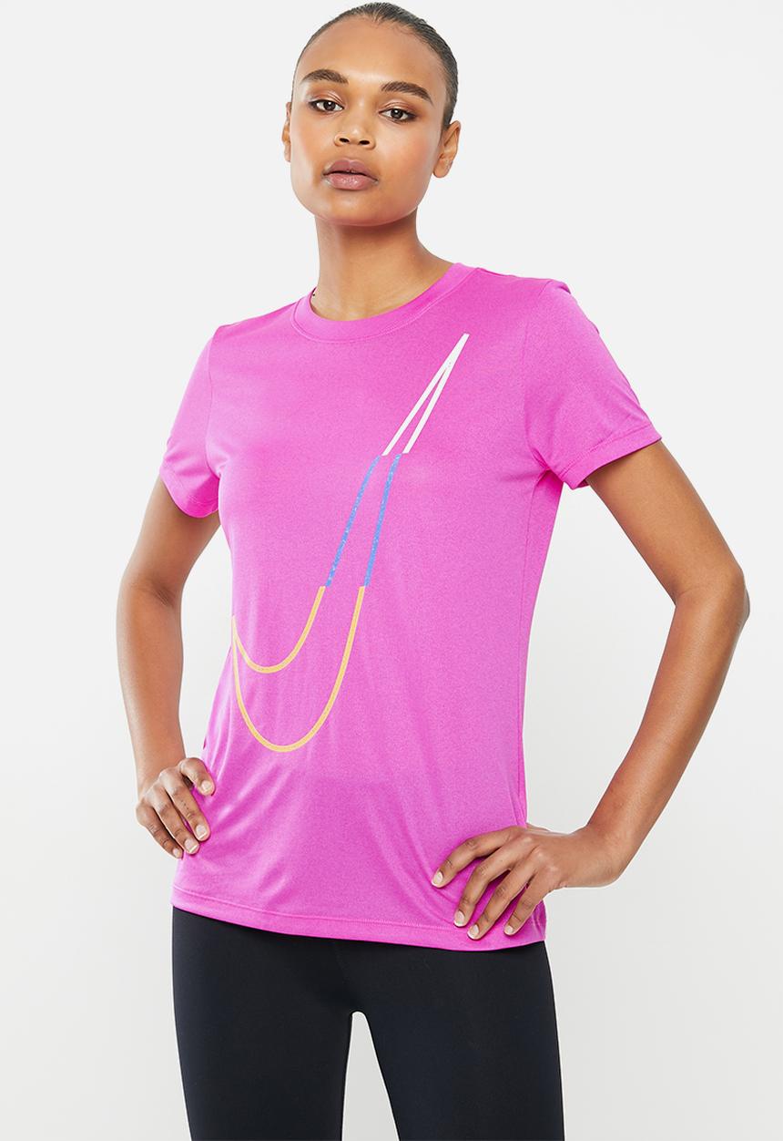 Nike - Icon clash swoosh dri tee - pink