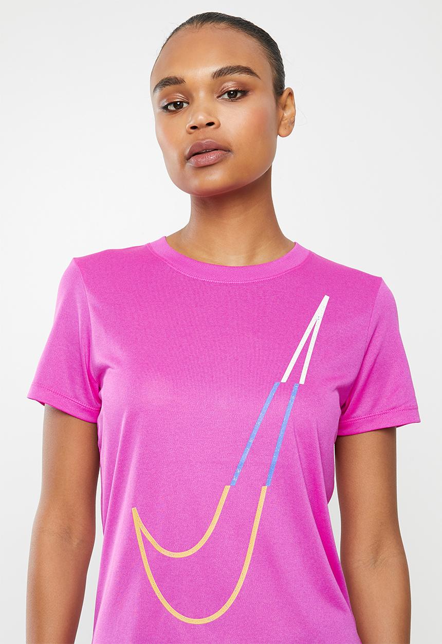Nike - Icon clash swoosh dri tee - pink