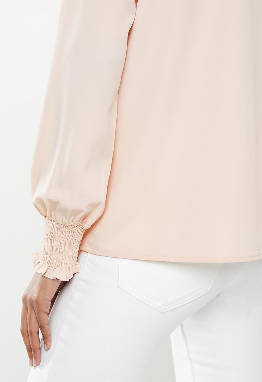 Vero Moda - Fatima long sleeve top - rose dust