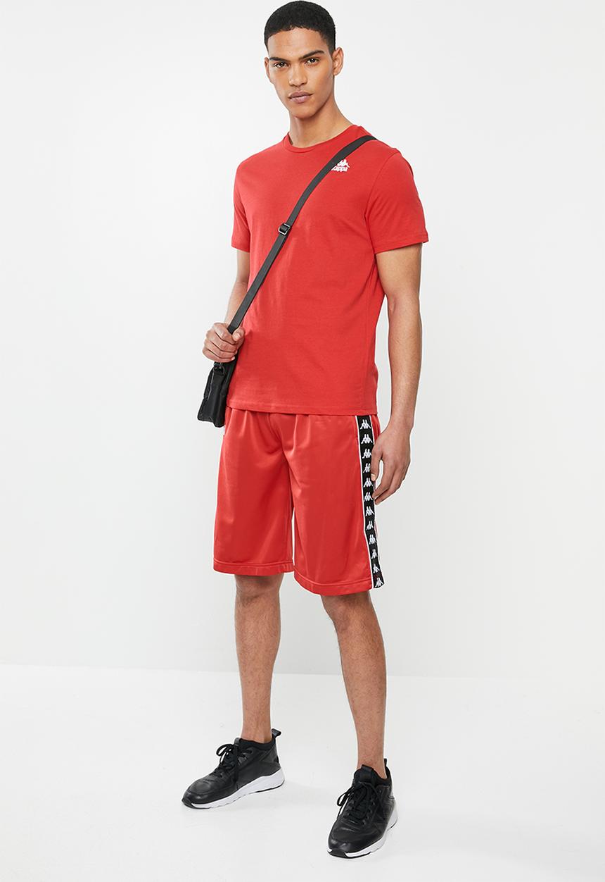 KAPPA - 222 Banda treadwell shorts - red