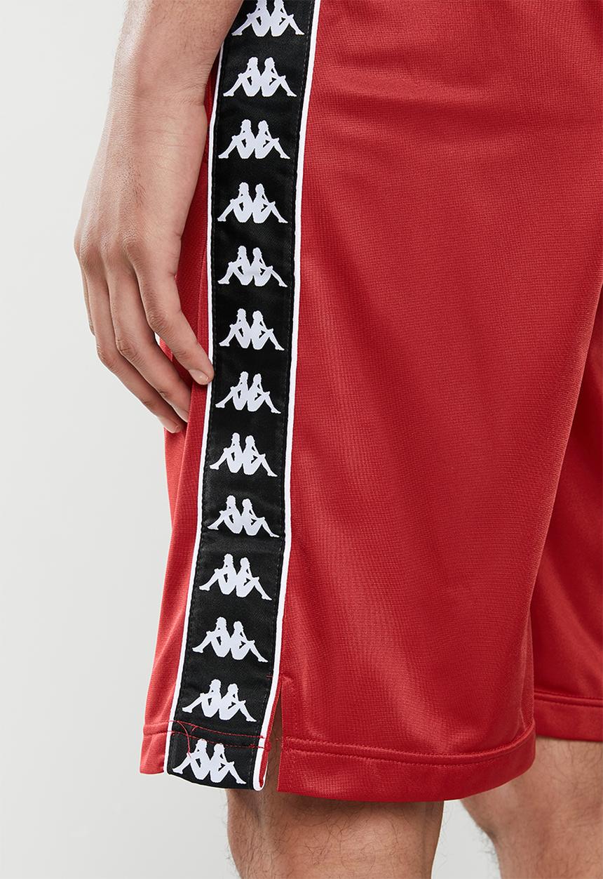 KAPPA - 222 Banda treadwell shorts - red