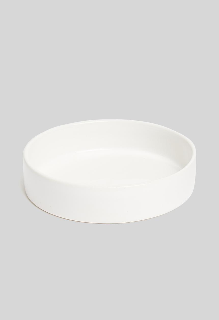 Urchin Art - Stationary tray - glazed white