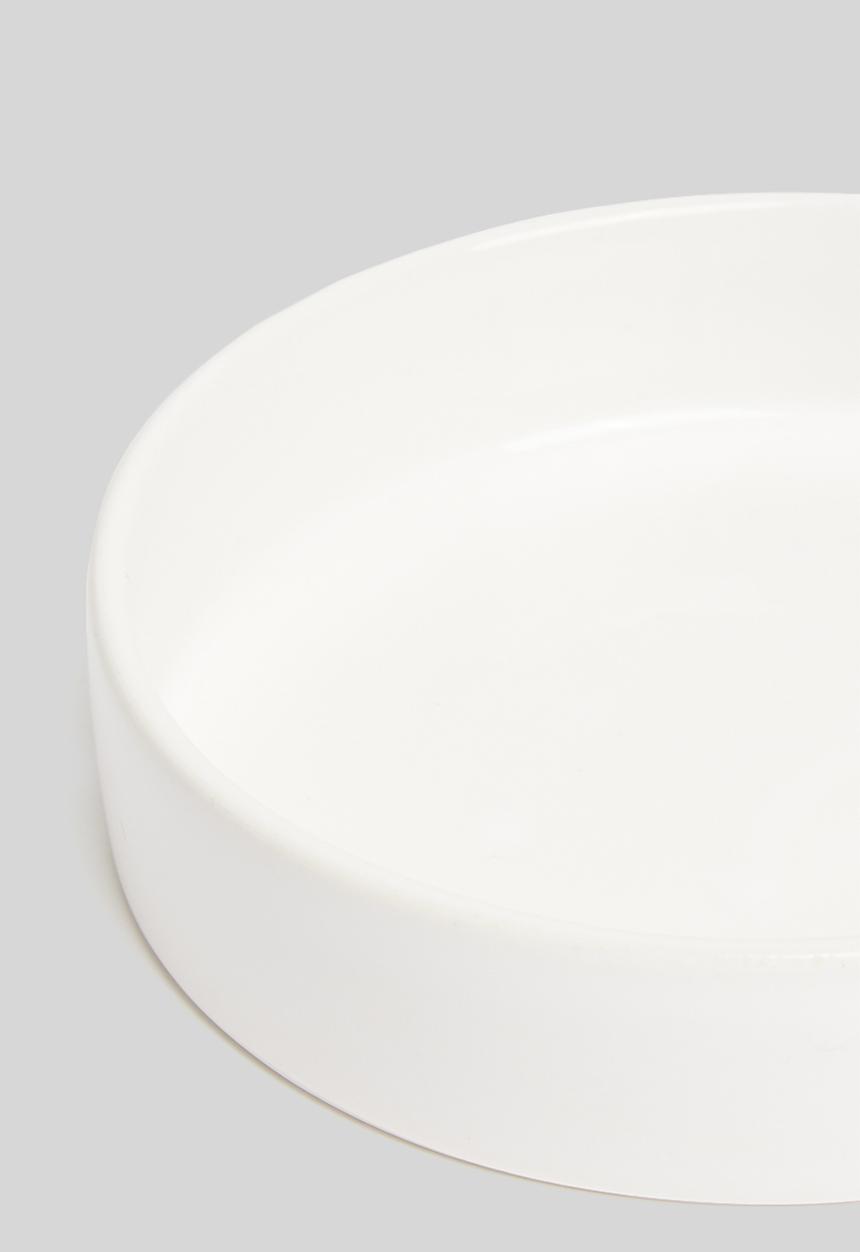 Urchin Art - Stationary tray - glazed white