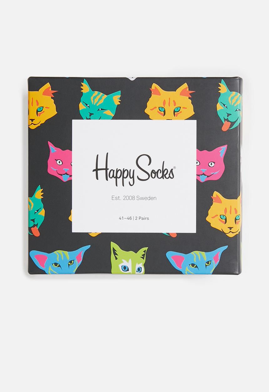 Happy Socks - Cat gift box - multi