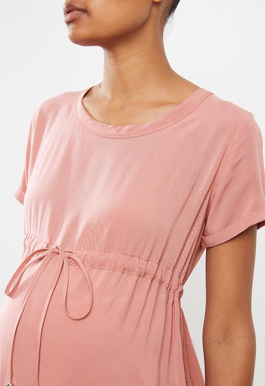 Cherry Melon - Drawstring dress - pink