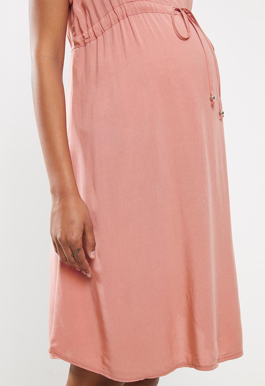 Cherry Melon - Drawstring dress - pink