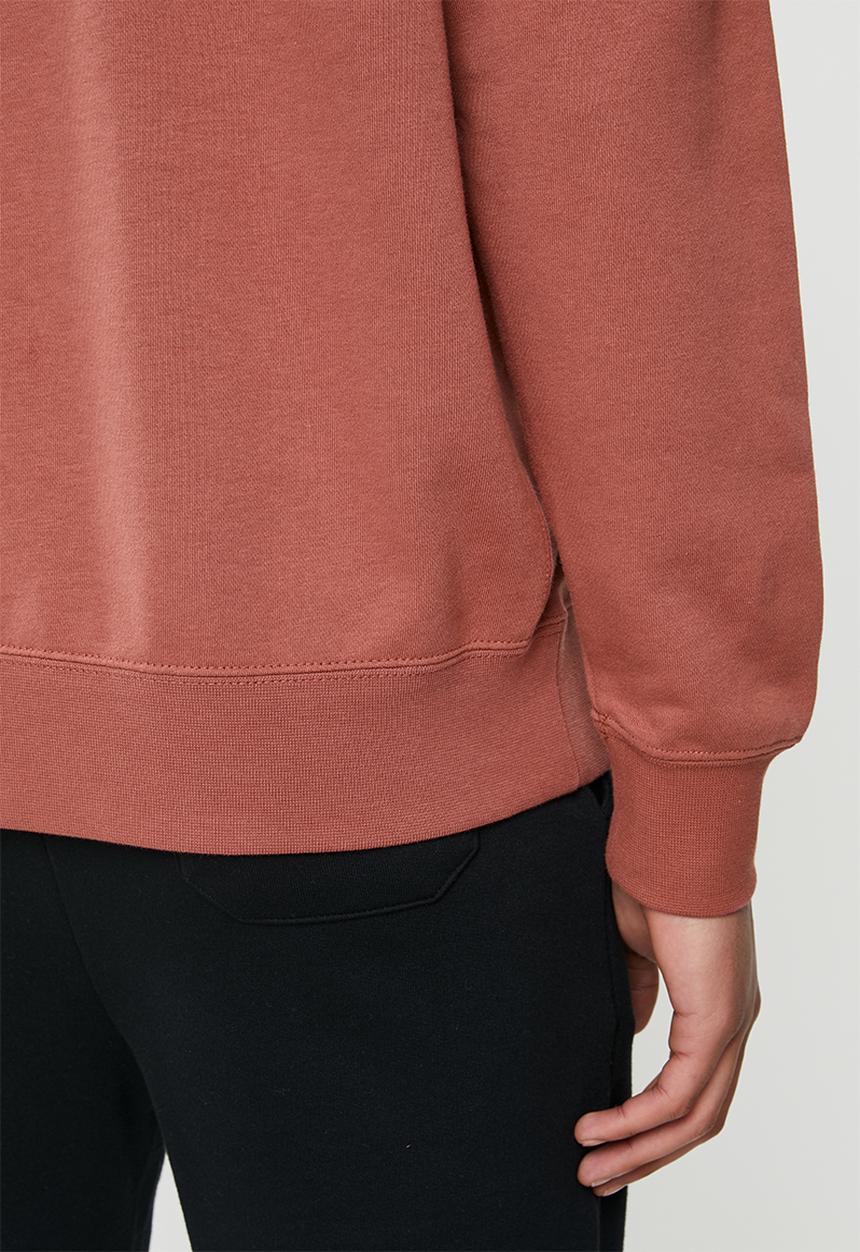 Nike - Nsw club crew neck sweater -  claystone red/claystone red