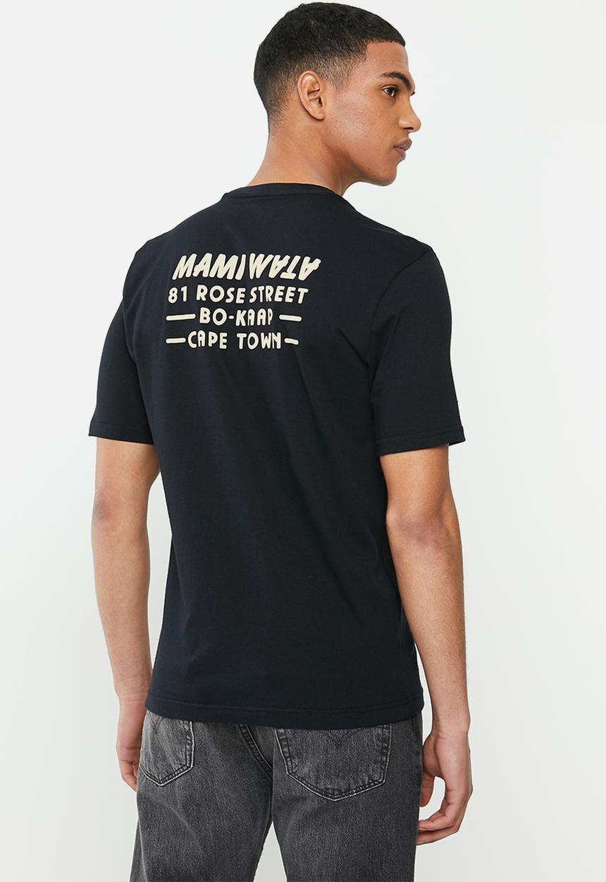 Mami Wata - Rose street tee - black