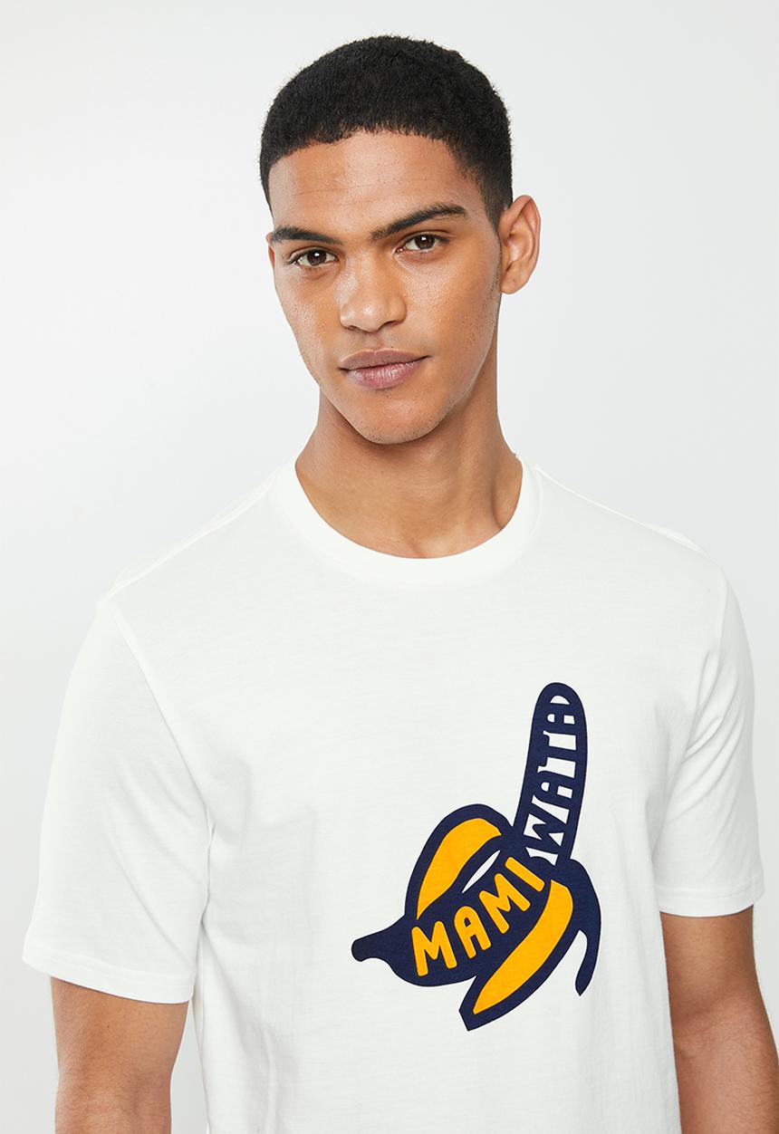Mami Wata - Mami banana tee - white