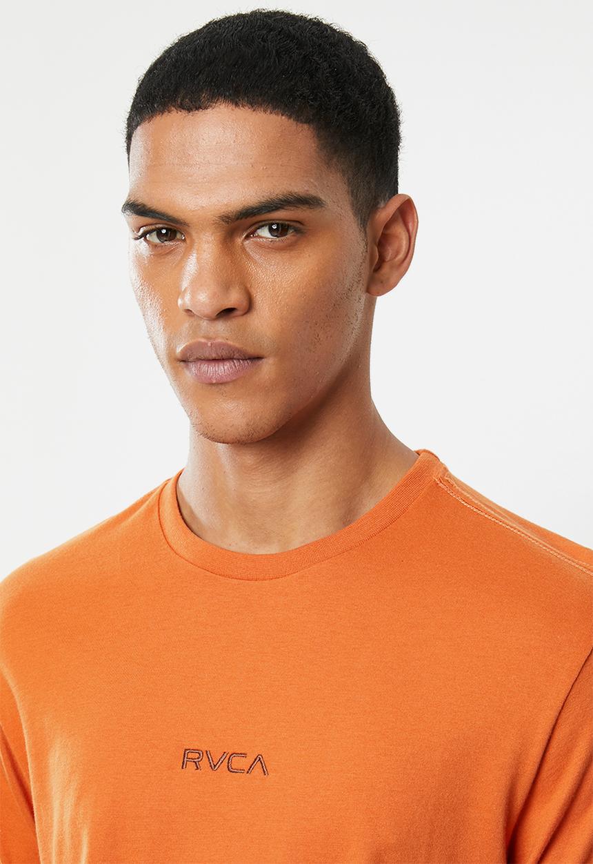RVCA - Small RVCA short sleeve tee - burnt orange